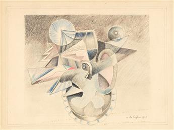 ANTHONY LAPAGLIA (1897 - 1993, AMERICAN) Group of 4 untitled drawings.